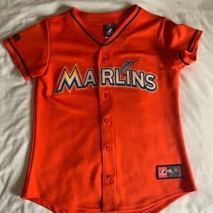 Majestic Florida Marlins Youth M Jersey